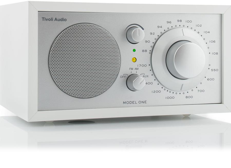 Tivoli Audio Model ONE Radio (Bianco/Argento)