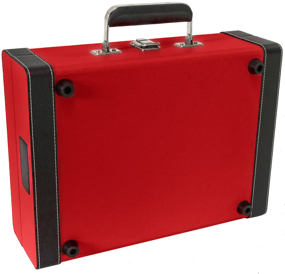 Madison Vintage Pladespiller con Bluetooth (Rosso)