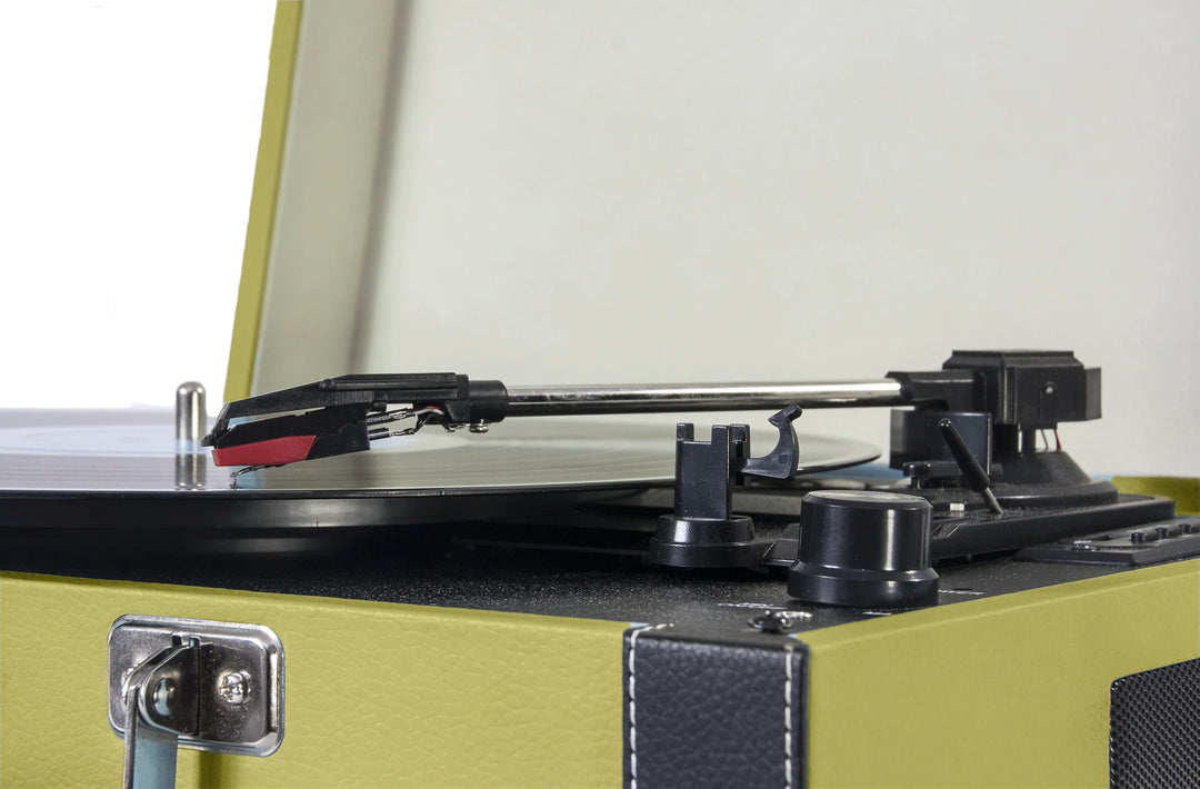 Madison Vintage Pladespiller con Bluetooth (Verde)