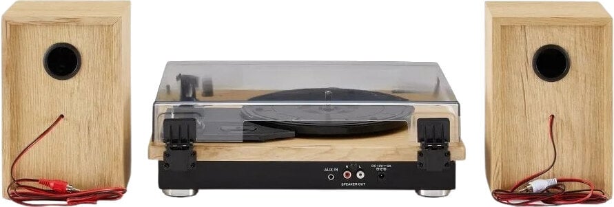 Crosley Brio Giradischi con altoparlanti, Natural
