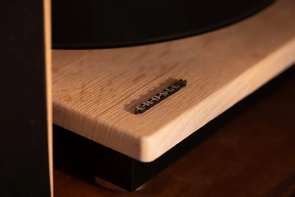 Crosley Brio Giradischi con altoparlanti, Natural