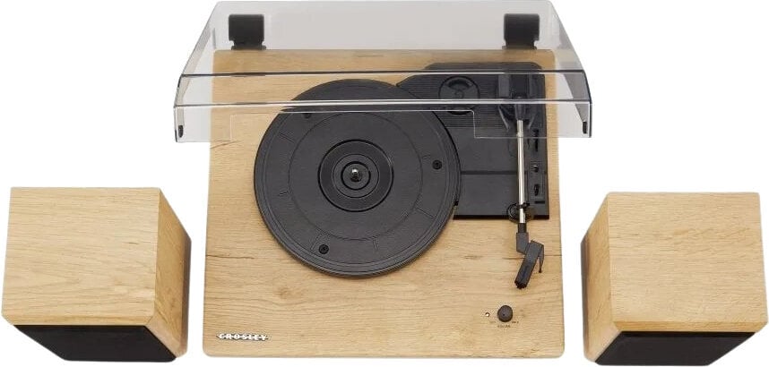 Crosley Brio Giradischi con altoparlanti, Natural