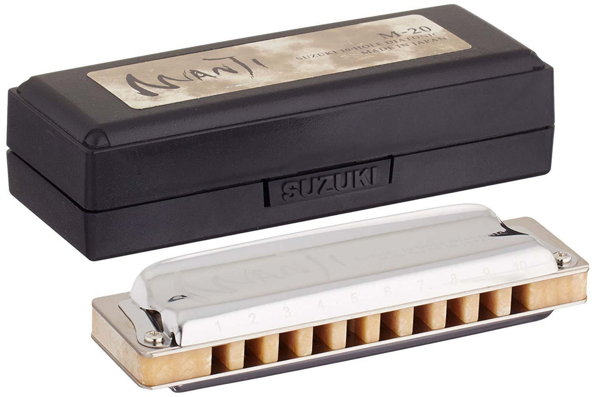 Suzuki Manji Standard M-20 Diatonic Harmonica - G
