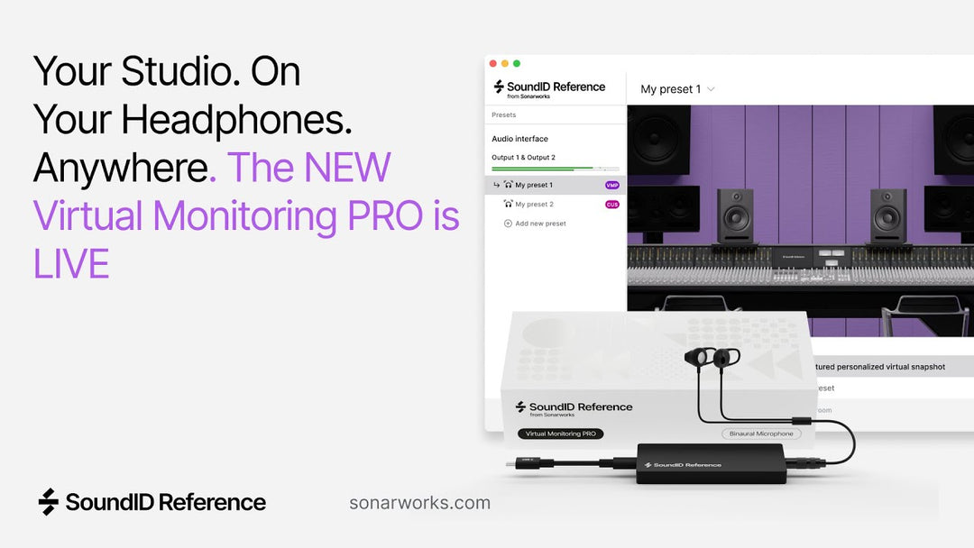 SoundID Reference Monitoraggio virtuale PRO