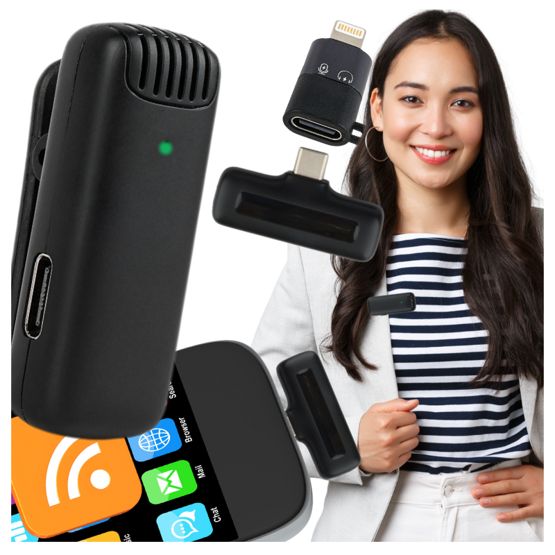 Set microfono per smartphone DNA ICM1