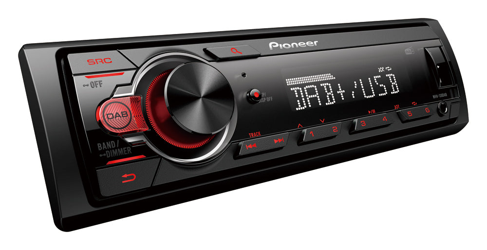Pioneer MVH-130DAB Autoradio FM/DAB+ Radio
