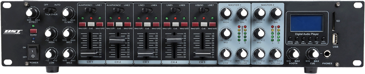 BST MX56U Rack mixer