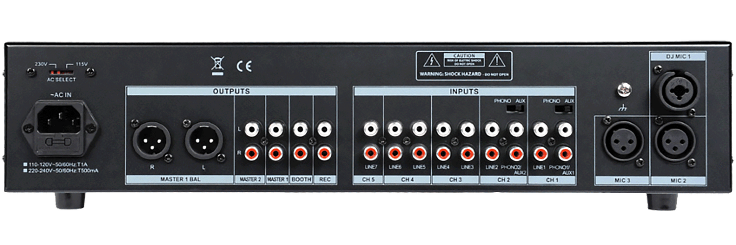 BST MX56U Rack mixer