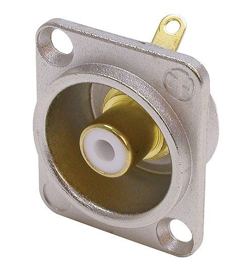 Neutrik NF2D-9 Phono D-type Chassis Connettore