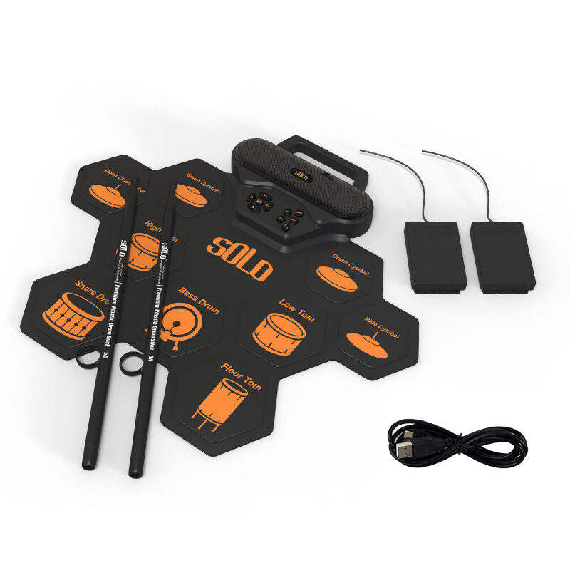 Batteria elettronica Roll-Up USB-C MP3