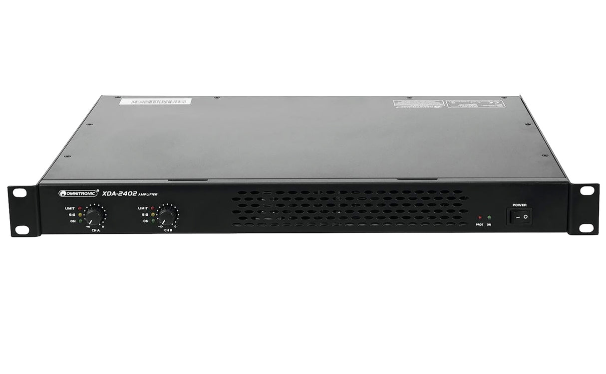 Omnitronic XDA-2402 - Amplificatore Digitale PA