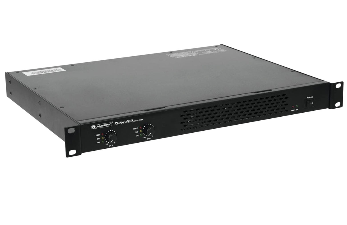 Omnitronic XDA-2402 - Amplificatore Digitale PA