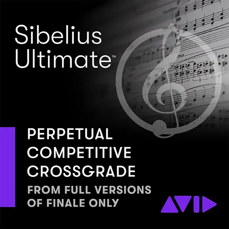 Crossgrade competitivo perpetuo Sibelius Ultimate