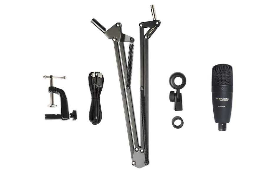 Marantz PodPack 1 Microfono USB (Nero)