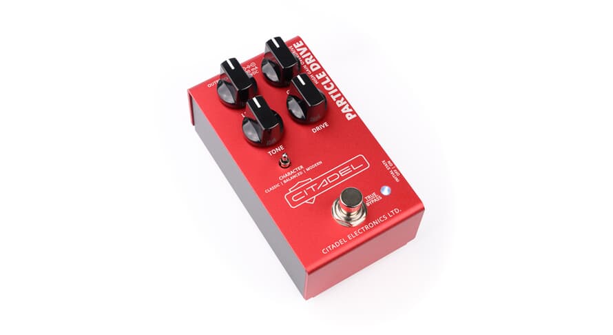 Citadel Particle Drive overdrive ad alto gain