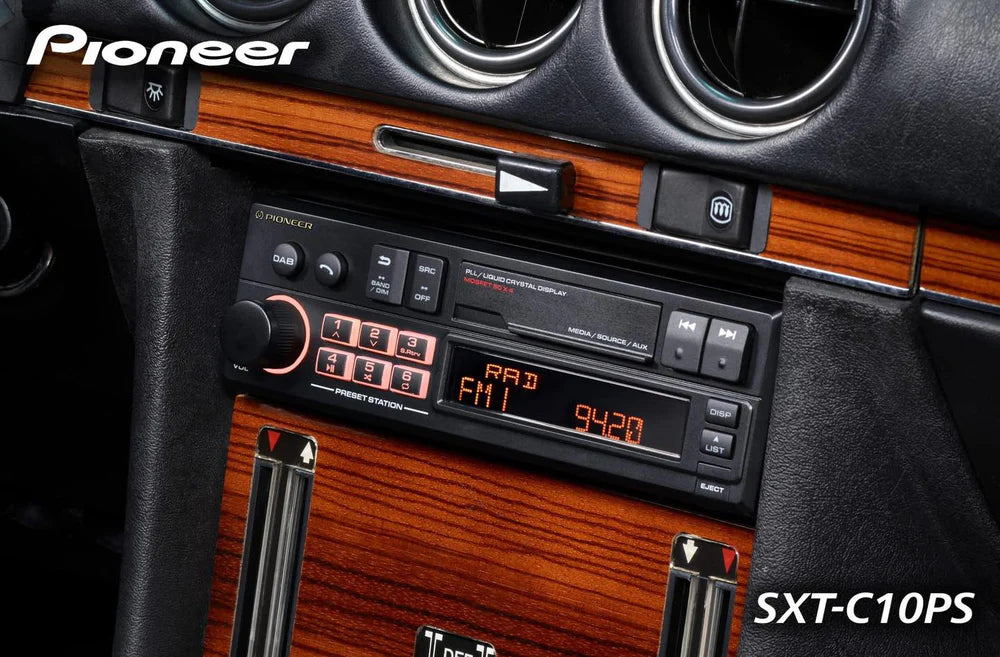 Pioneer SXT-C10PS Autoradio retrò con DAB+ e Bluetooth
