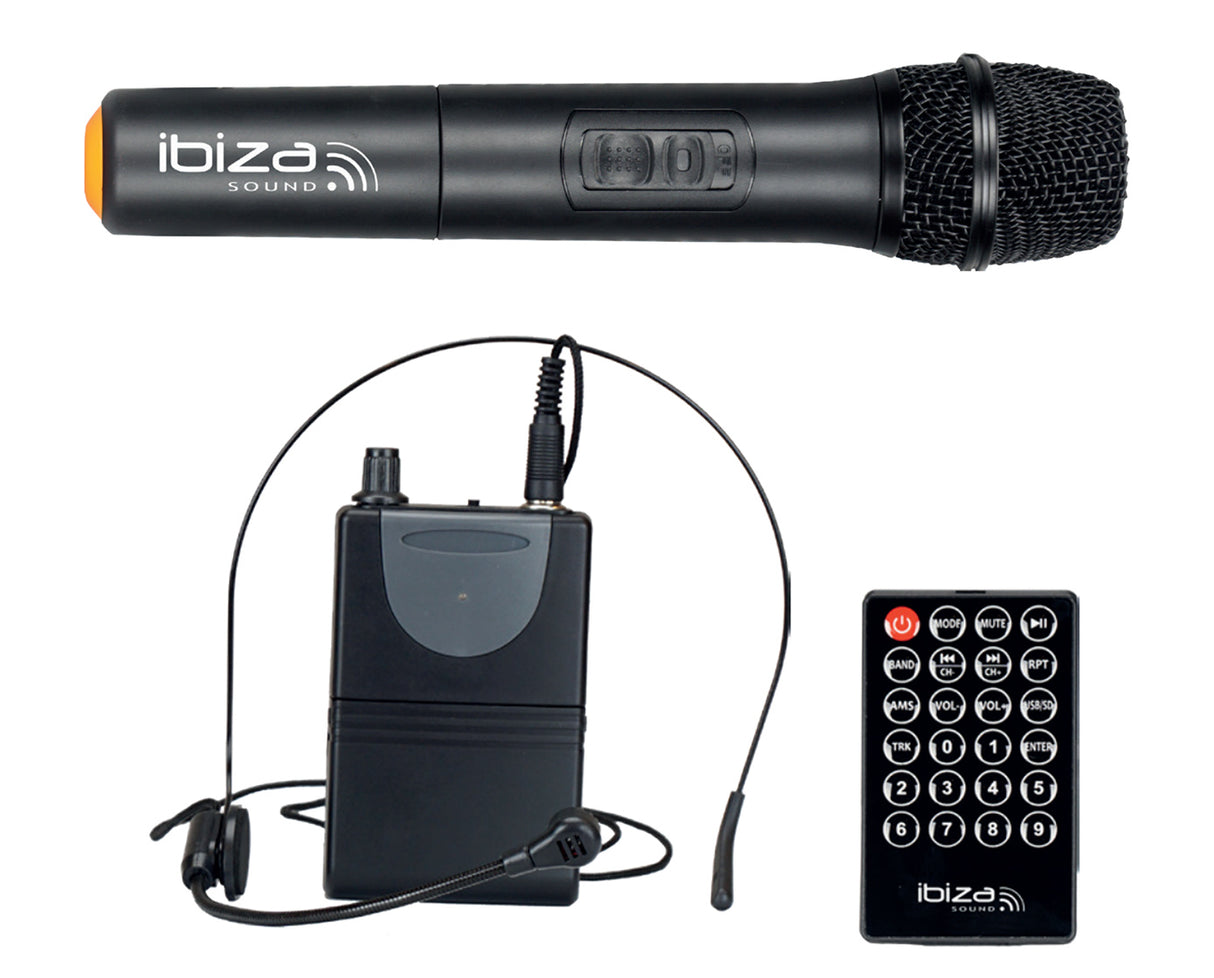 Ibiza PORT12UHF-MKII (Nero)