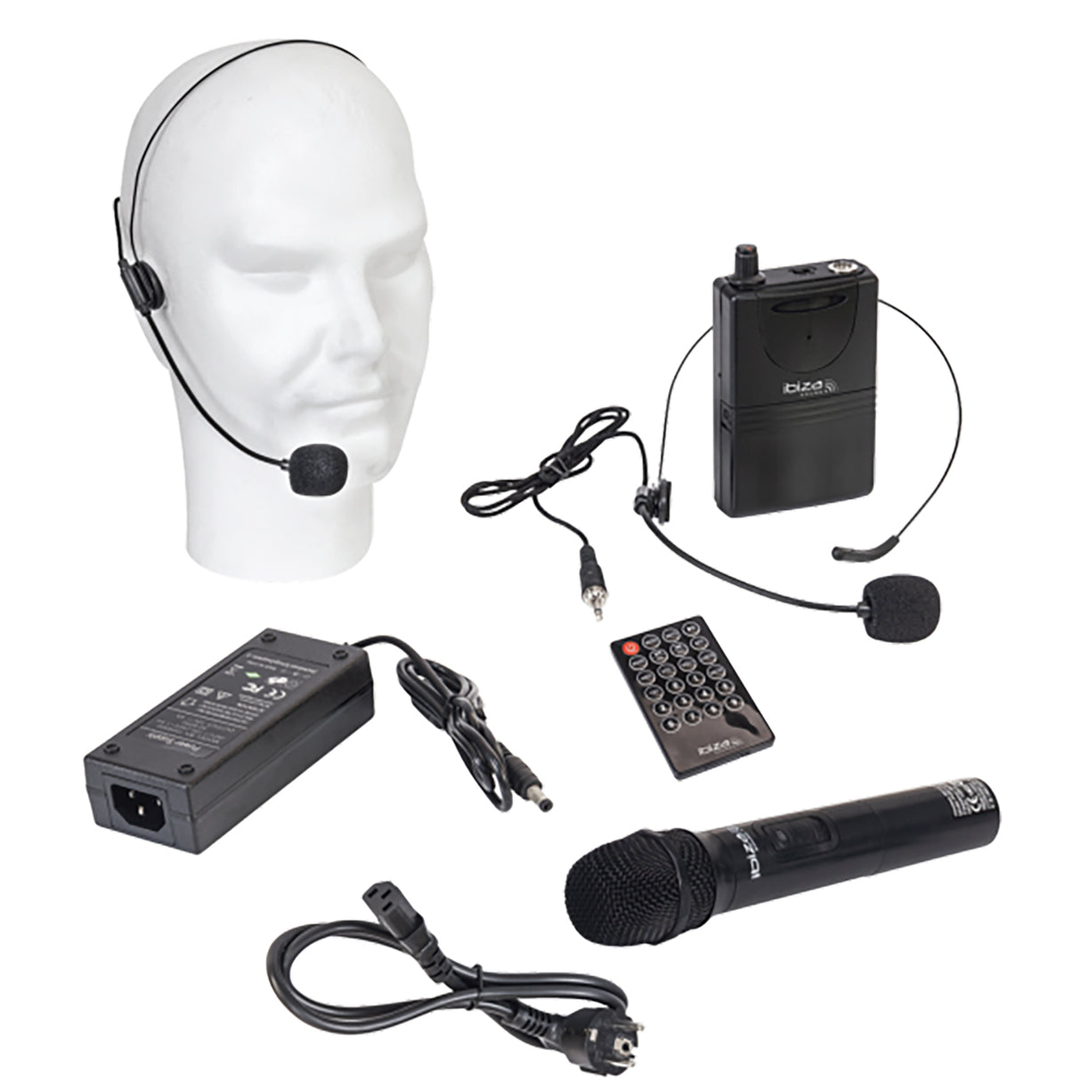 Ibiza PORT12UHF-MKII (Nero)