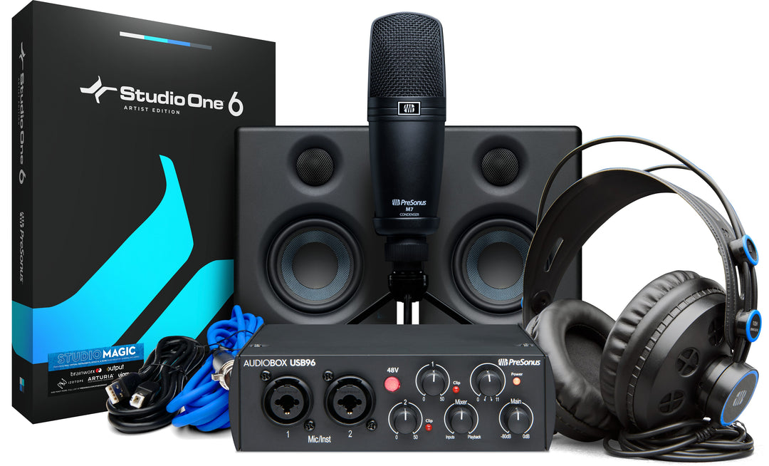 RESO - Presonus AudioBox USB 96 Studio Ultimate Bundle 25th Anniversary Edt.