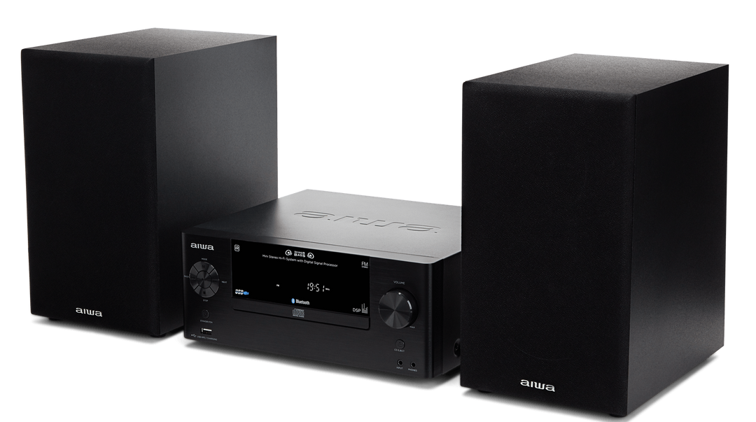 AIWA MCBT-550 Mini Hi-Fi – 50W, Bluetooth, CD e FM
