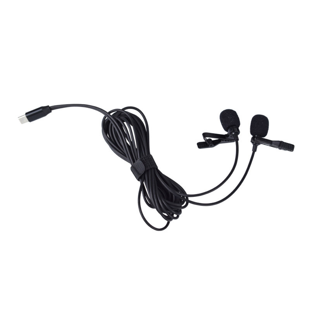 Renton Doppio microfono a clip (USB-C)