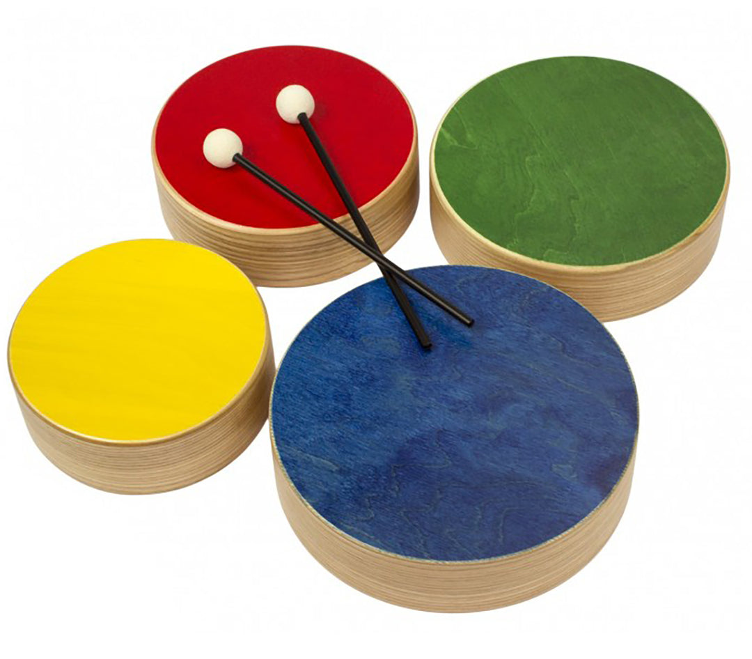 Batteria in legno per bambini (Multicolore)
