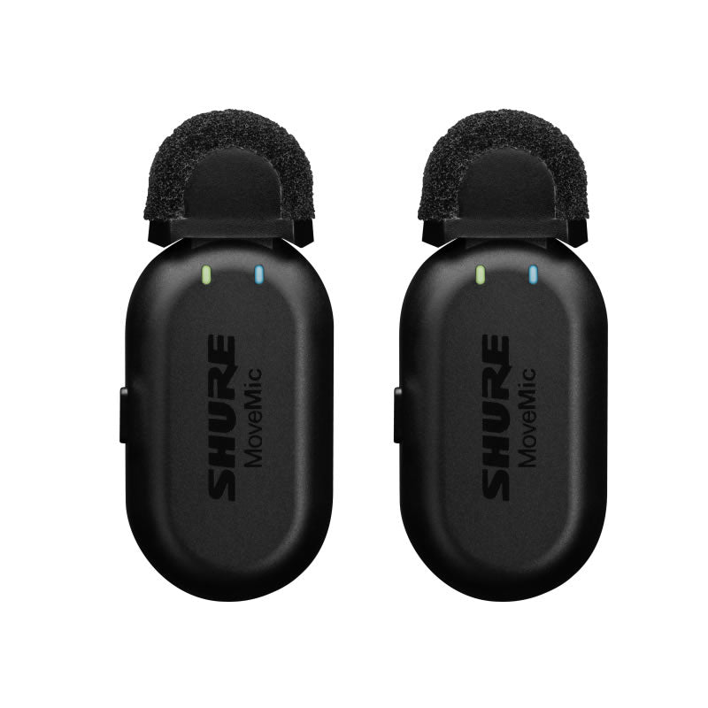 Shure MoveMic Two Bluetooth Microphone Set (2 Microphones)