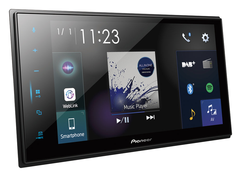 Pioneer SPH-EVO82DAB-Uni1-DIN Autoradio con Apple CarPlay, DAB e Bluetooth