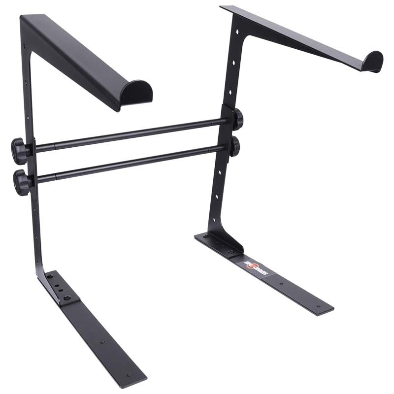 Supporto per laptop con staffa di montaggio – regolabile per 12–17", Nero