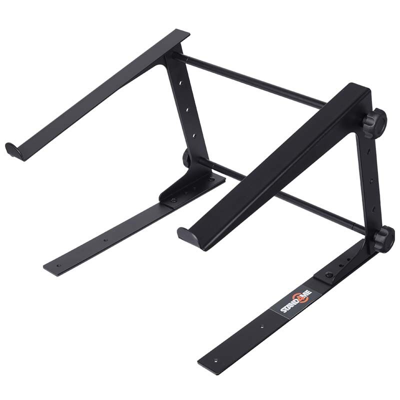Supporto per laptop con staffa di montaggio – regolabile per 12–17", Nero
