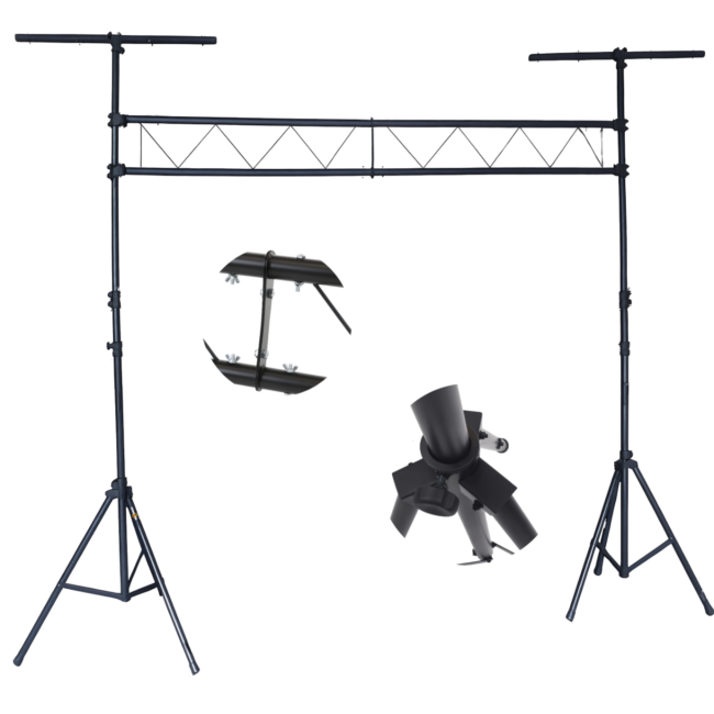 Sistema di supporto luci 240-400cm (120kg)
