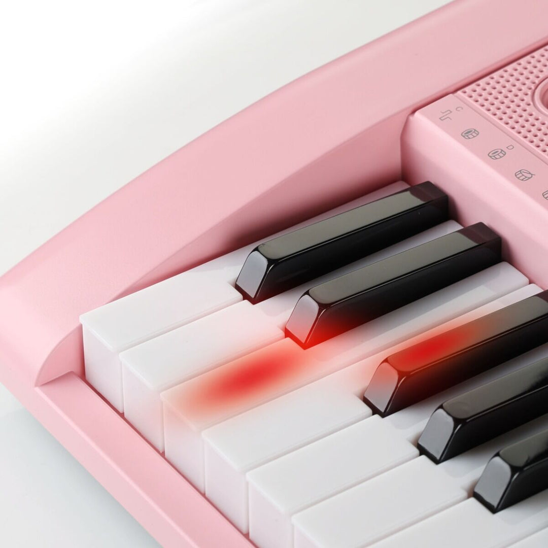 Suprimo Tastiere per bambini con Microfoni – Pink