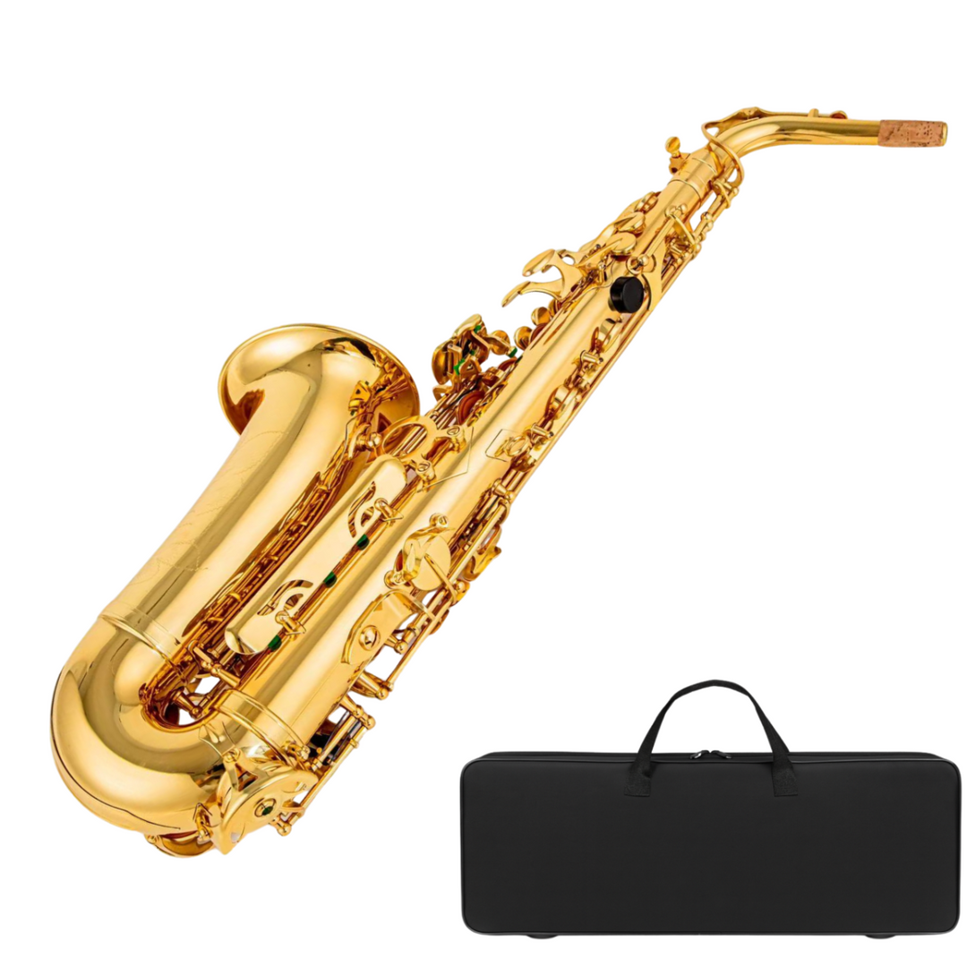 Suprimo Saxo Alto sassofono contralto in E♭ – Set con custodia e accessori