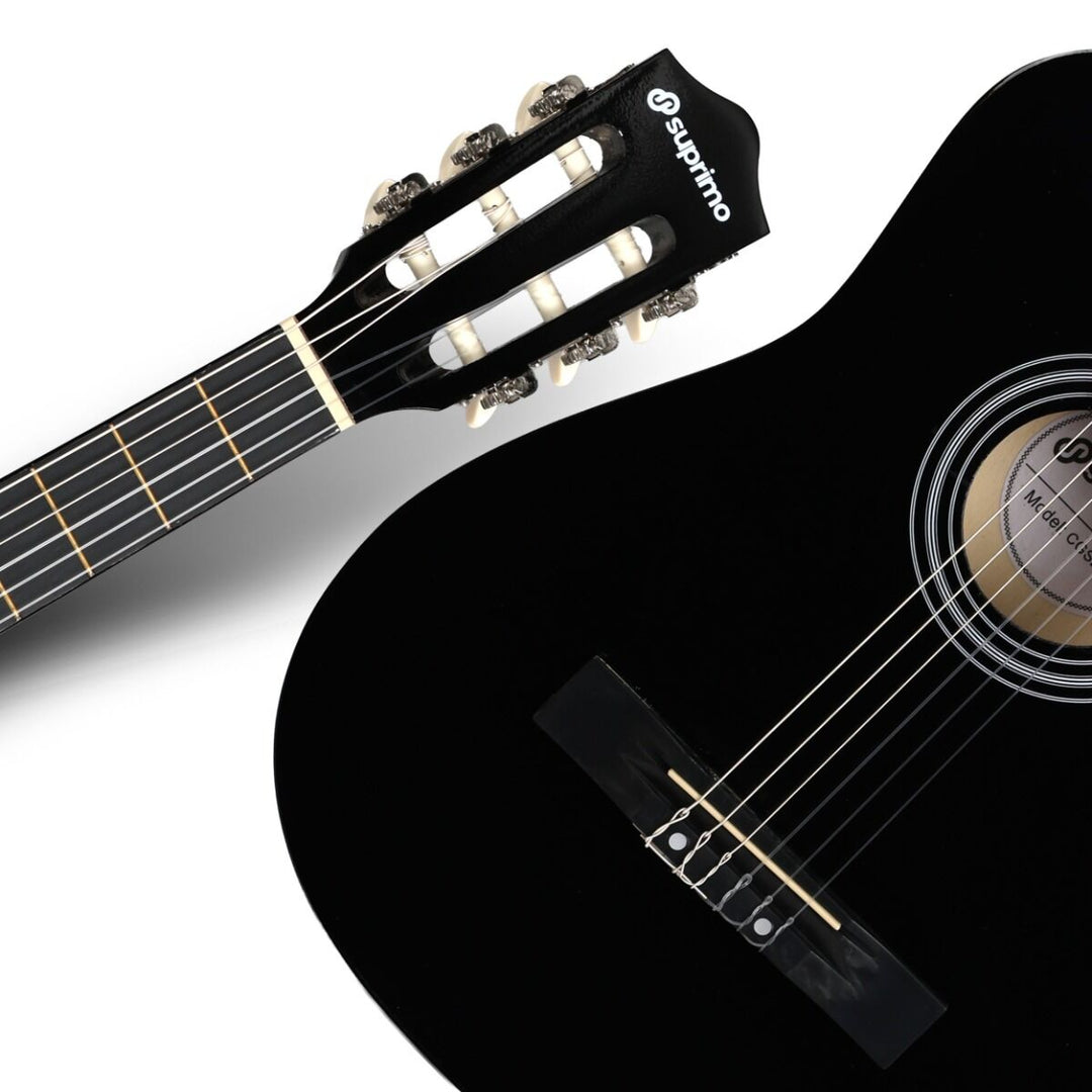 Suprimo CGS1 BK Klassisk Guitar 4/4 – Sort