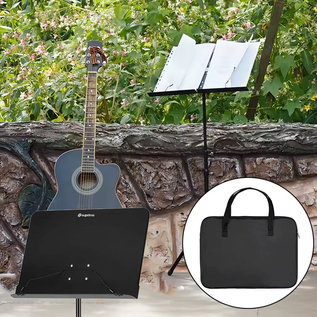 Leggio musicale con borsa