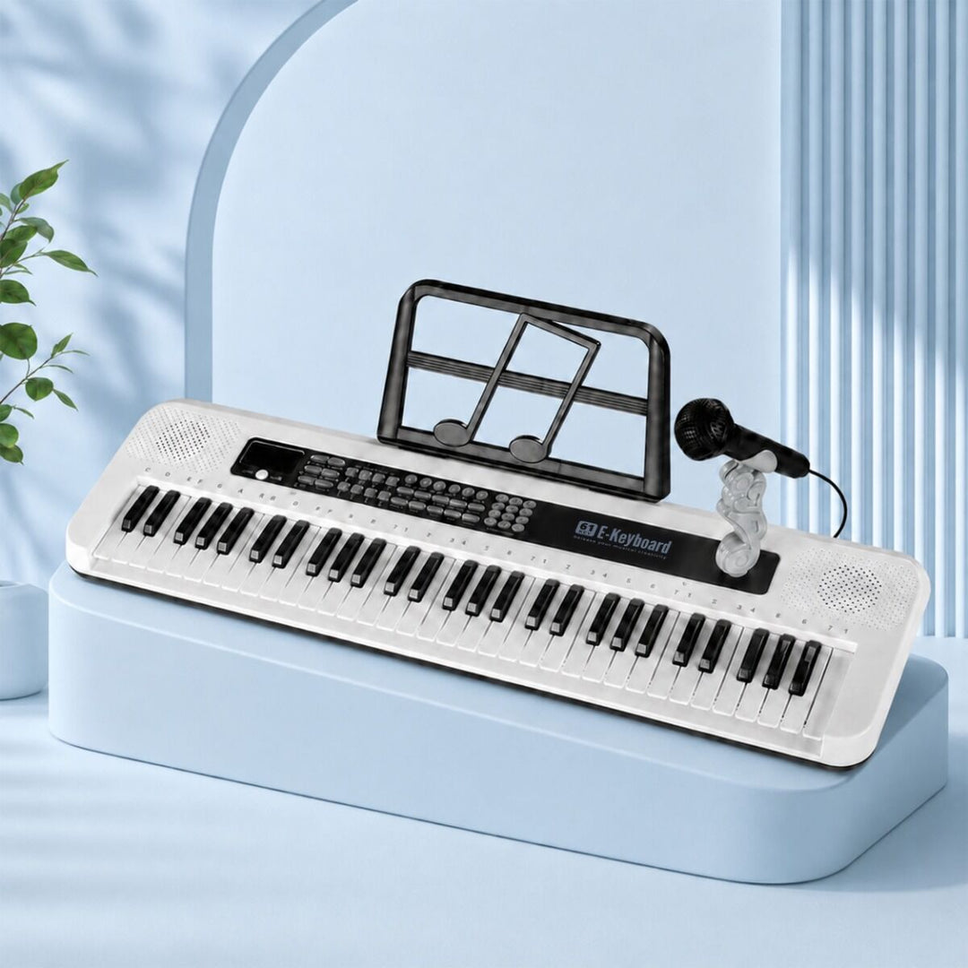 SUPRIMO KEY61 KD Keyboard 61 tasti con microfono, bianco