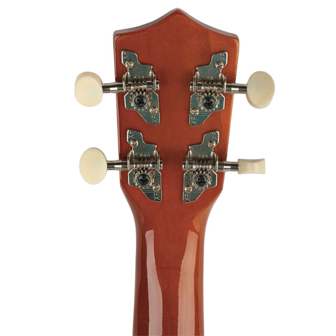Ukulele soprano, legno scuro