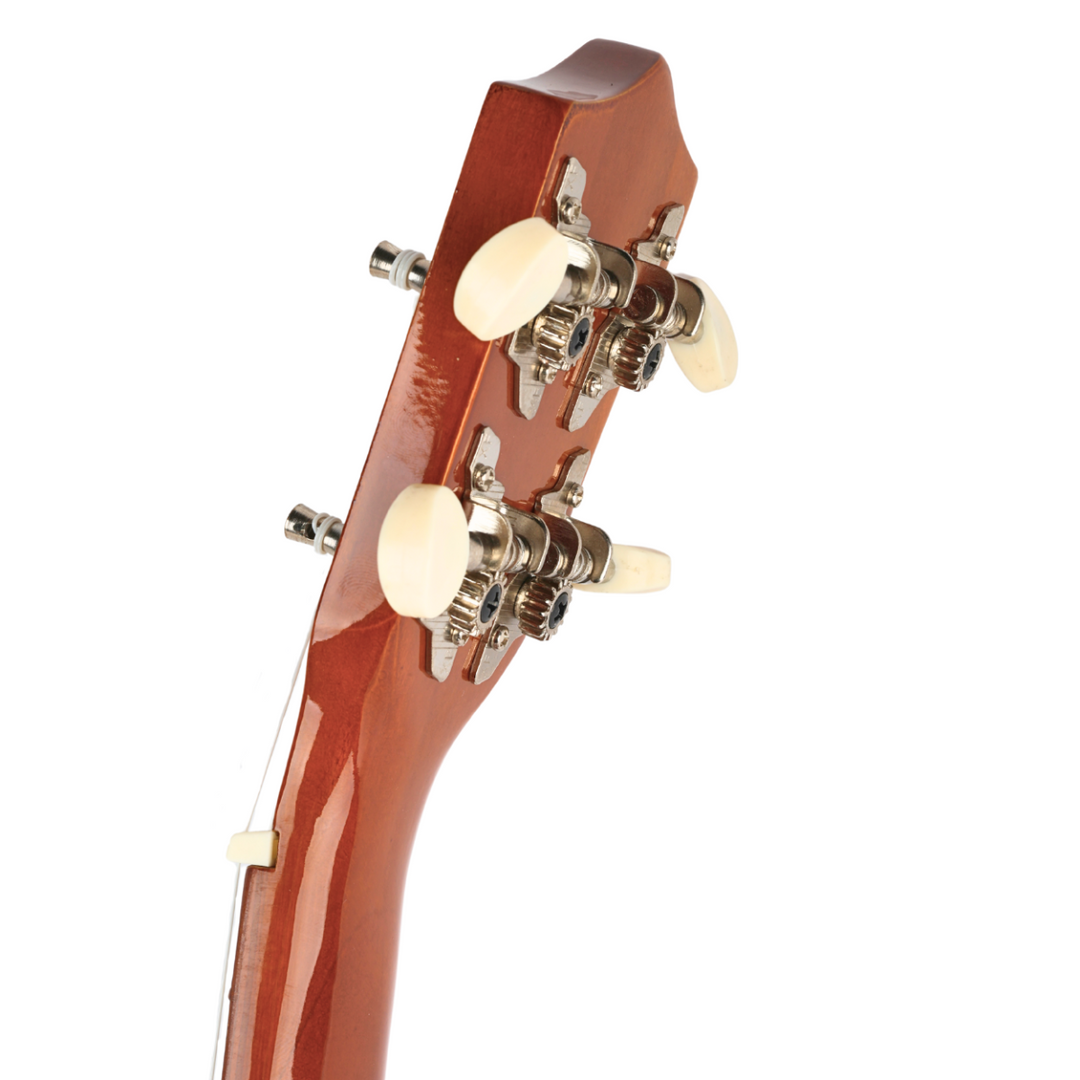 Ukulele soprano, legno scuro