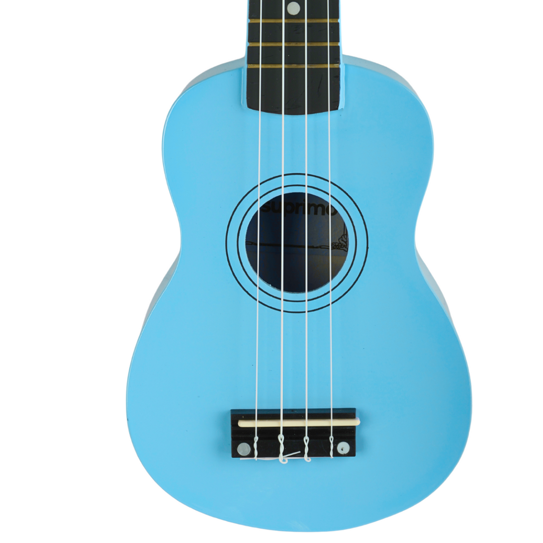 Ukulele soprano, blu