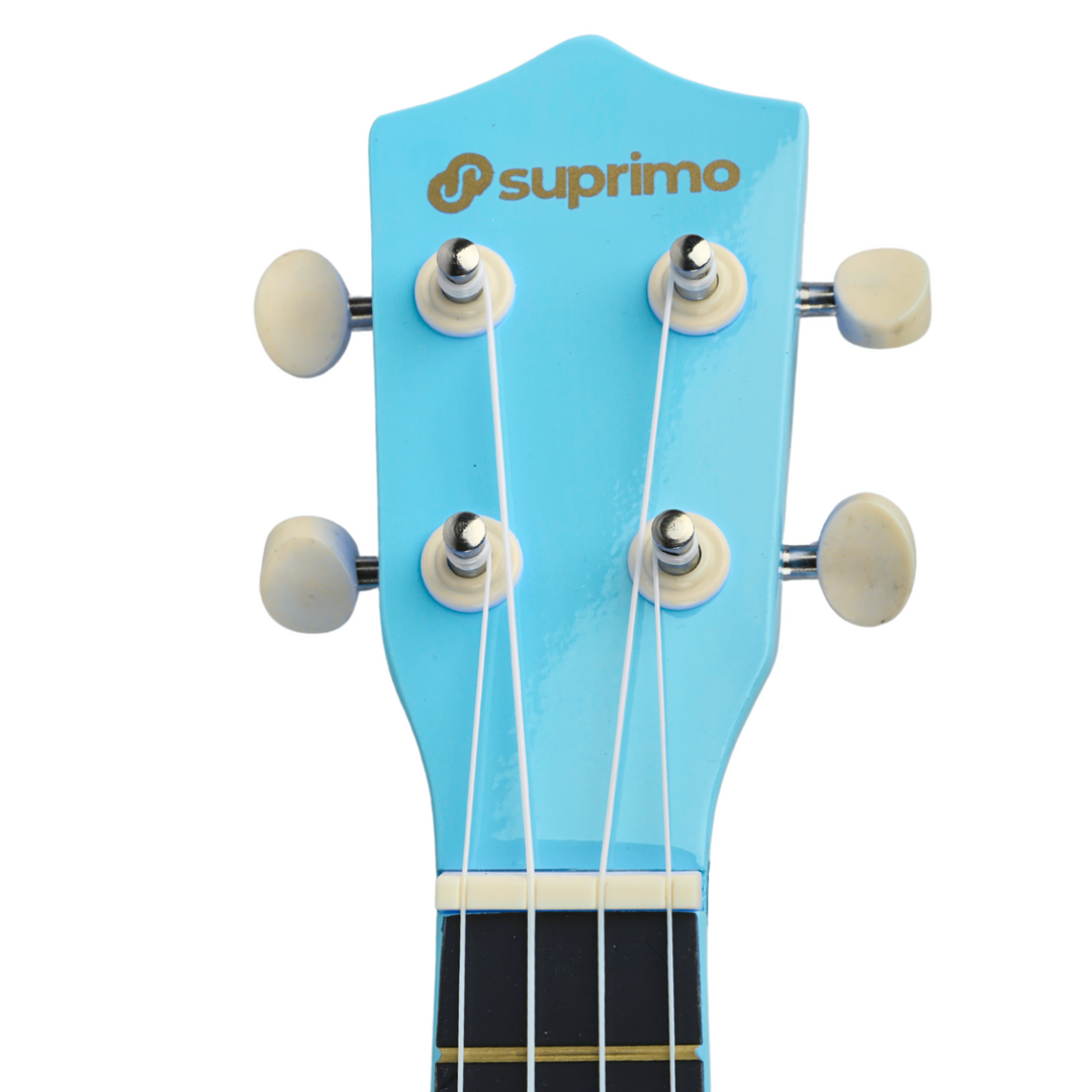 Ukulele soprano, blu