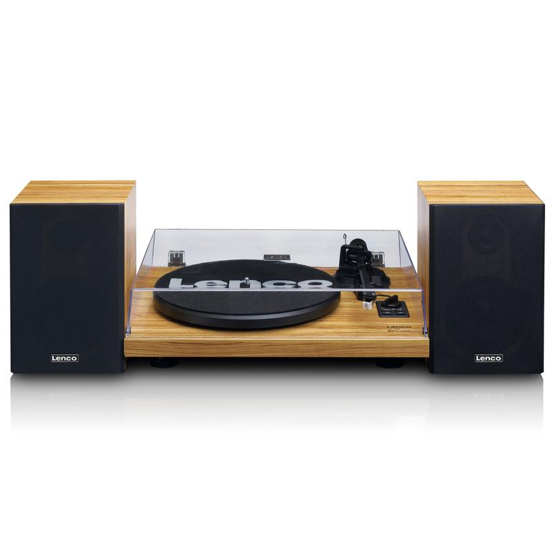 Lenco LS-500 Turntable with Speakers (Oak)