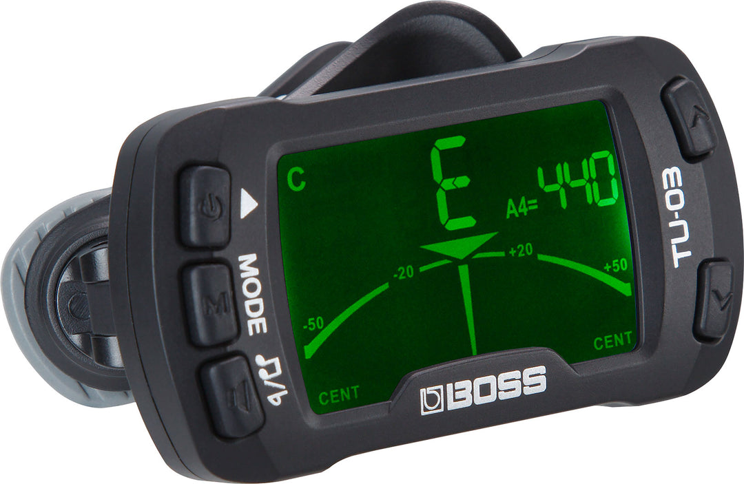 Boss TU-03 Accordatore Clip-On