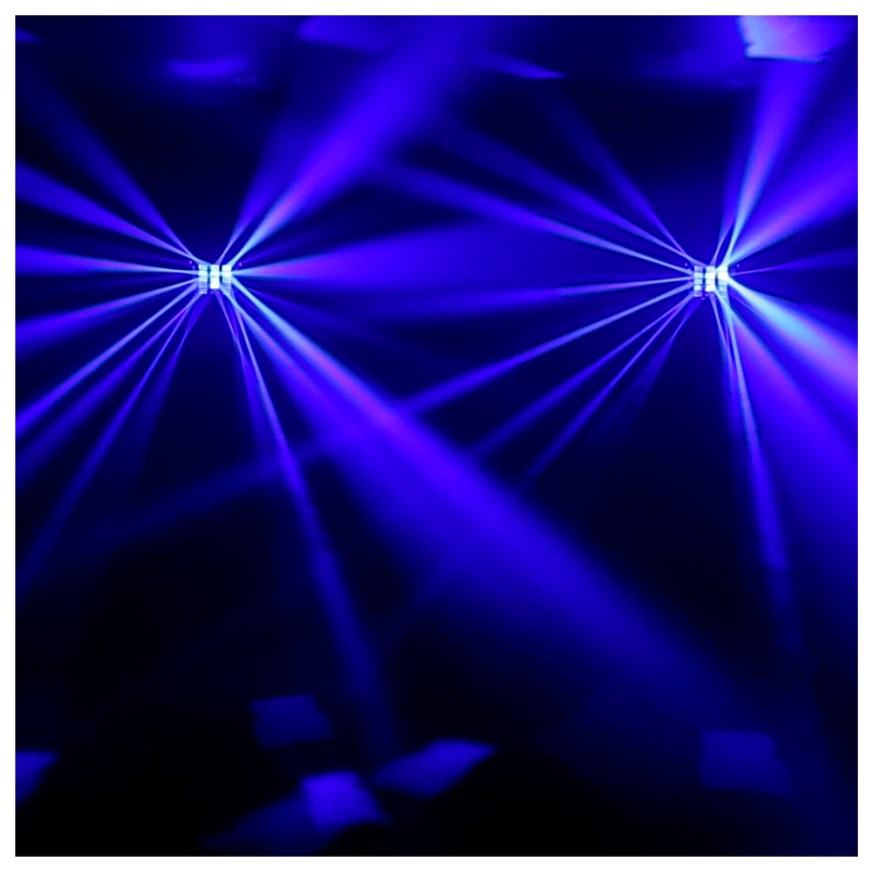 Light4Me Turbo Derby 4-in-1 – RGBW, UV, Strobo e Laser