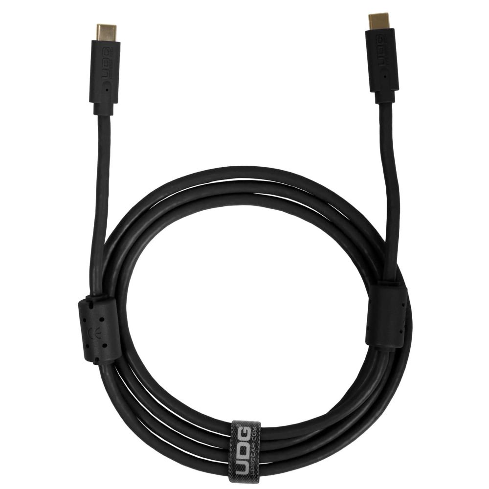 UDG Ultimate Cavo USB 3.2 C-C Nero Dritto 1,5m