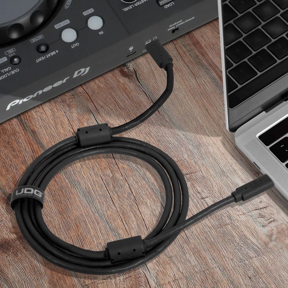UDG Ultimate Cavo USB 3.2 C-C Nero Dritto 1,5m