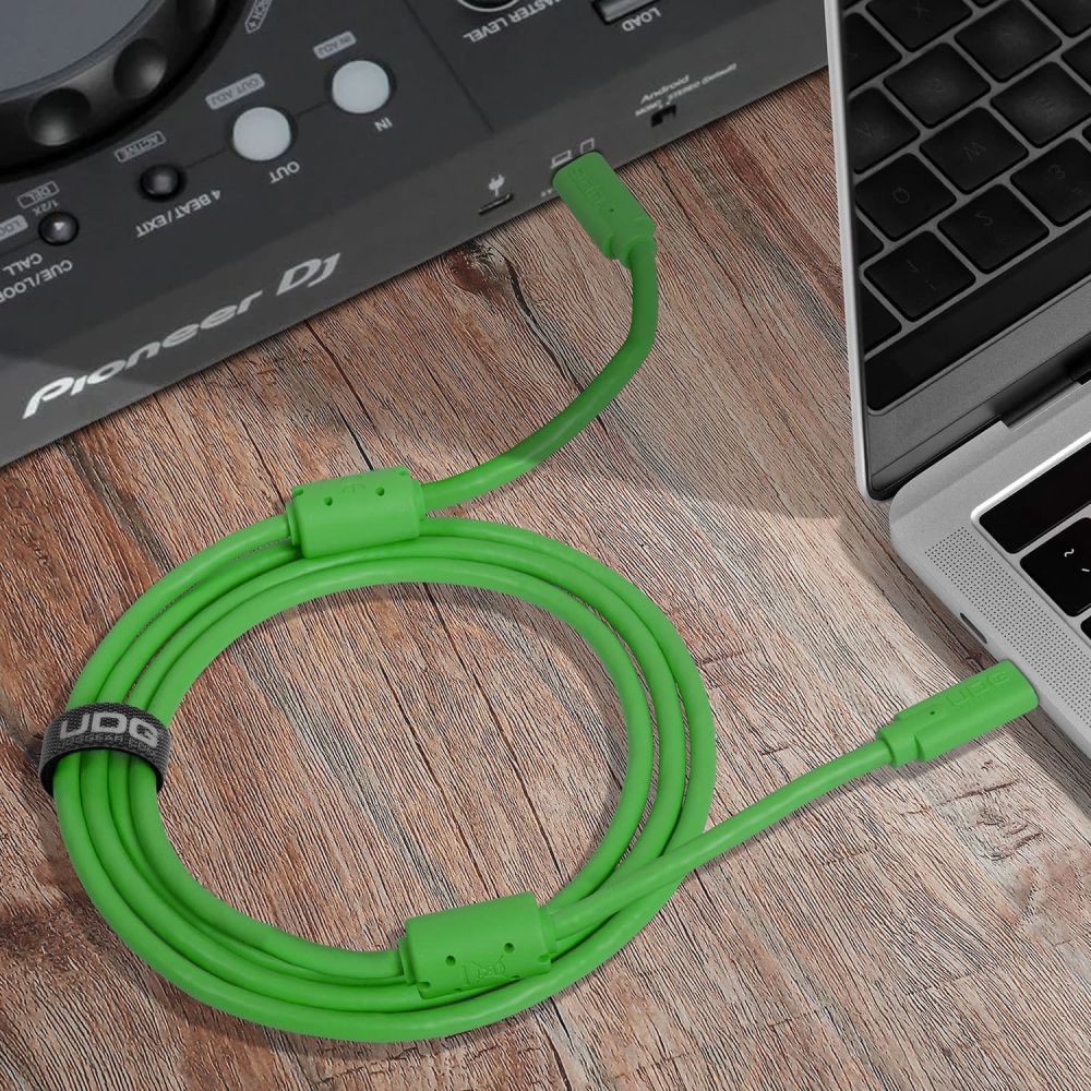 UDG Ultimate Cavo USB 3.2 C-C Verde Dritto 1,5m