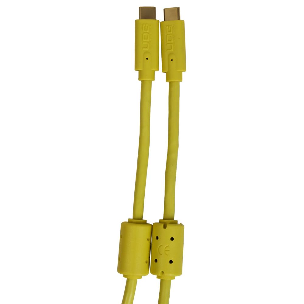 UDG Ultimate Cavo USB 3.2 C-C Giallo Dritto 1,5m