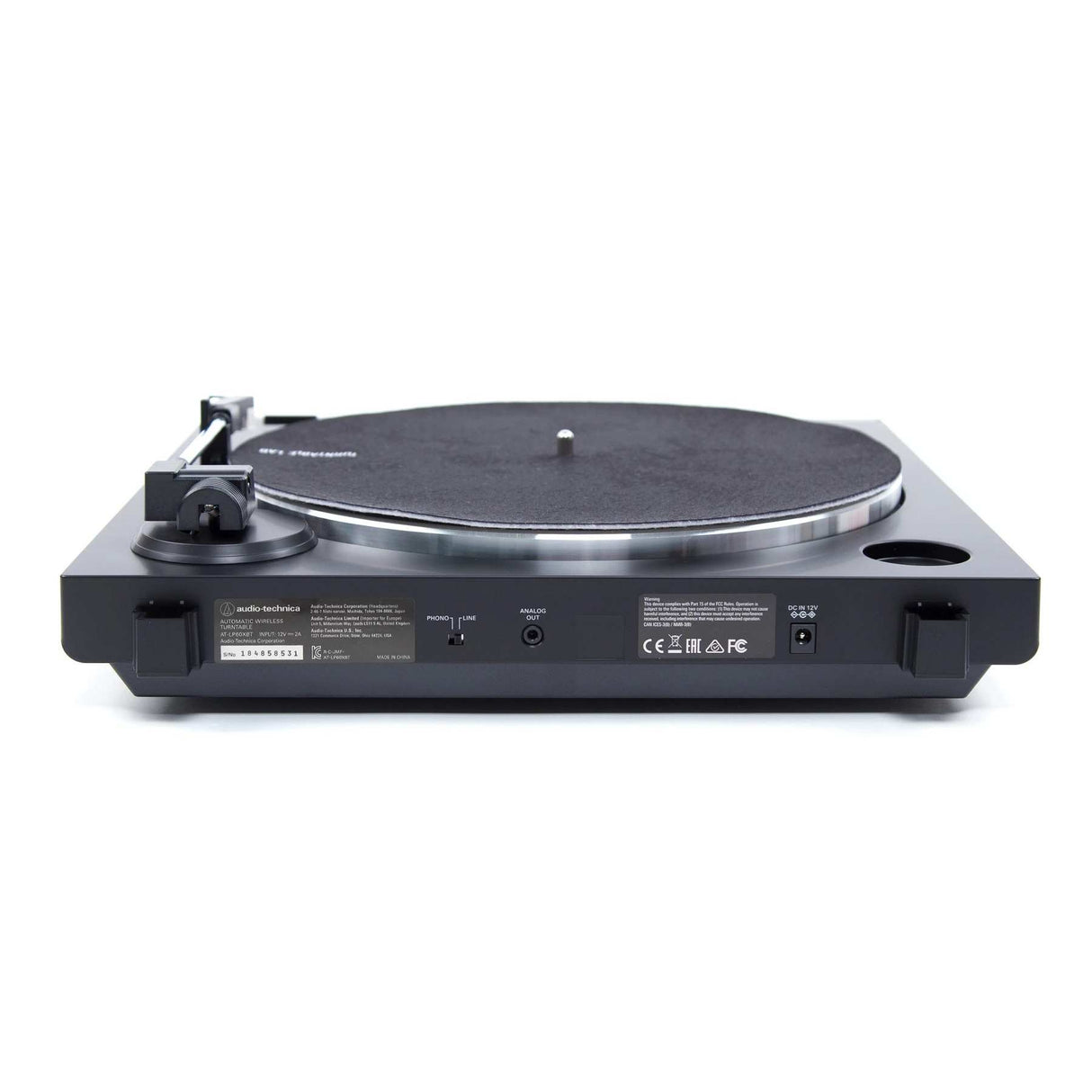 Audio-Technica AT-LP60XBT-WH Giradischi (Bianco)