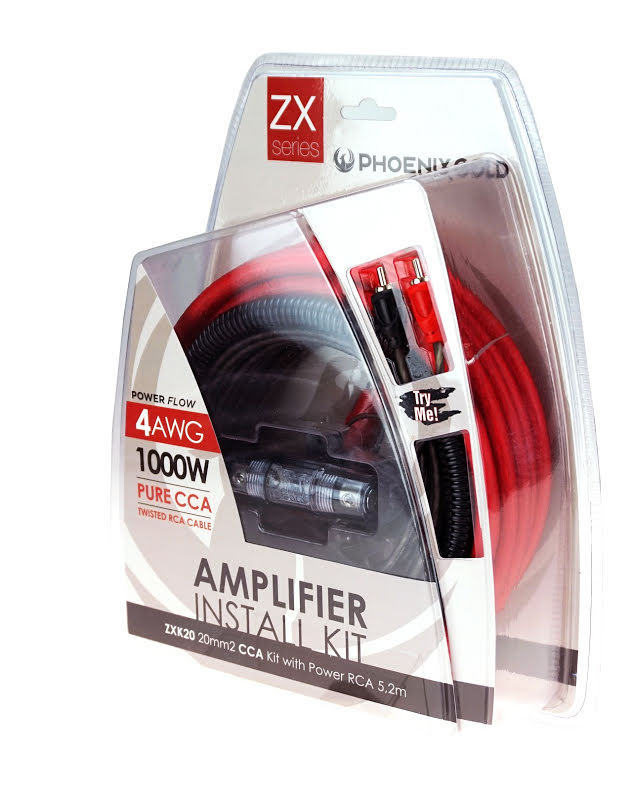 Phoenix Gold Kit cavi amplificatore auto a 2 canali (20mm2)