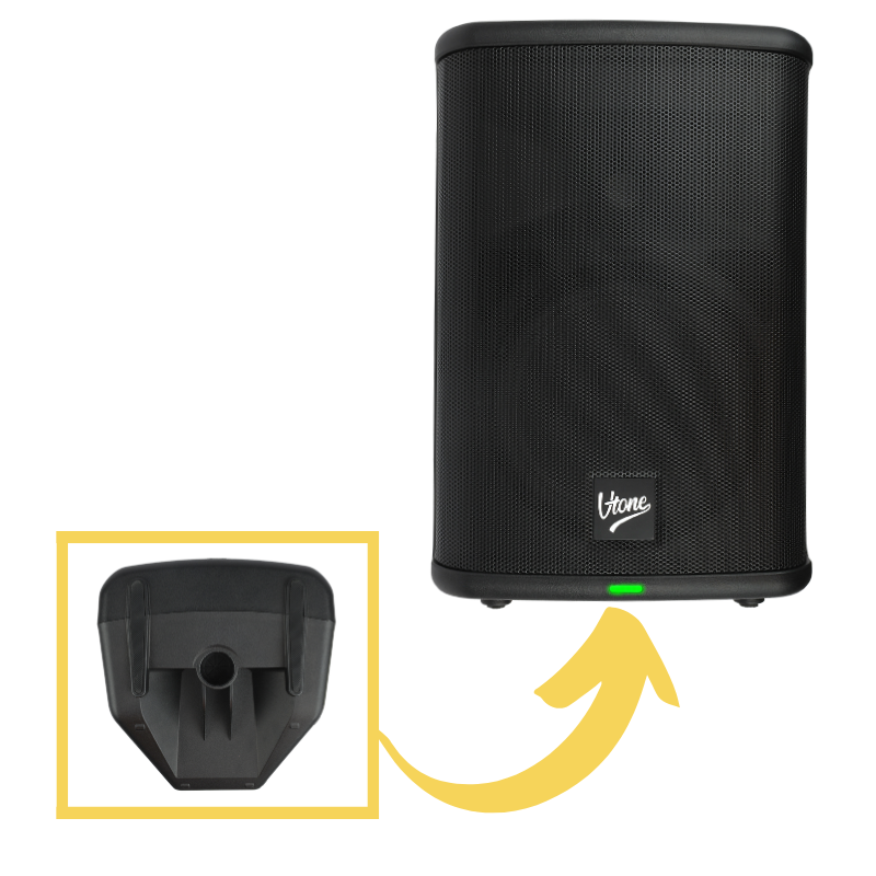 V-TONE ALPHA 8 diffusore attivo con batteria